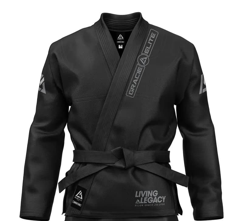 Womens Competition BJJ Gi Black — image 1 of 1