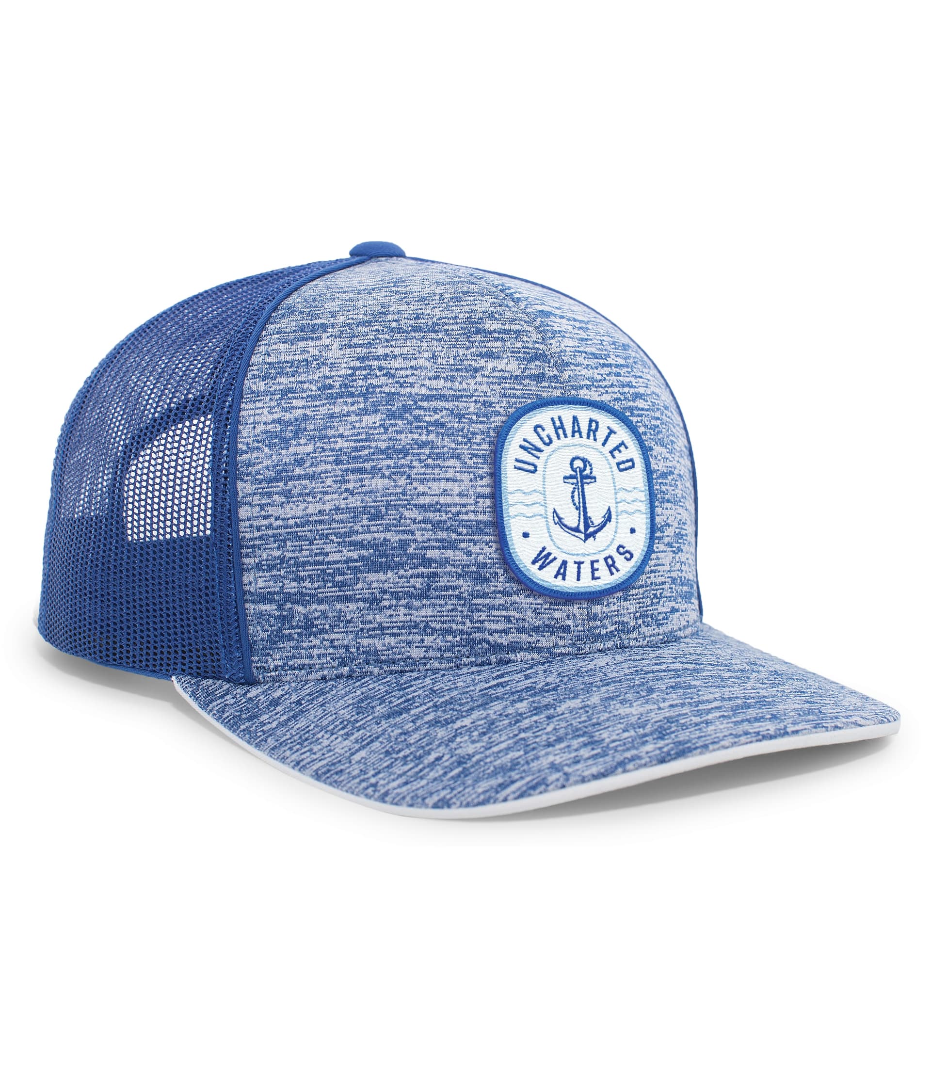 Aggressive Heather Trucker Snapback Cap — image 1 of 1