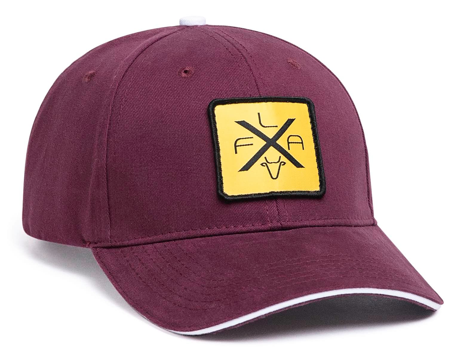 Brushed Twill Cap With Sandwich Bill — image 1 of 1