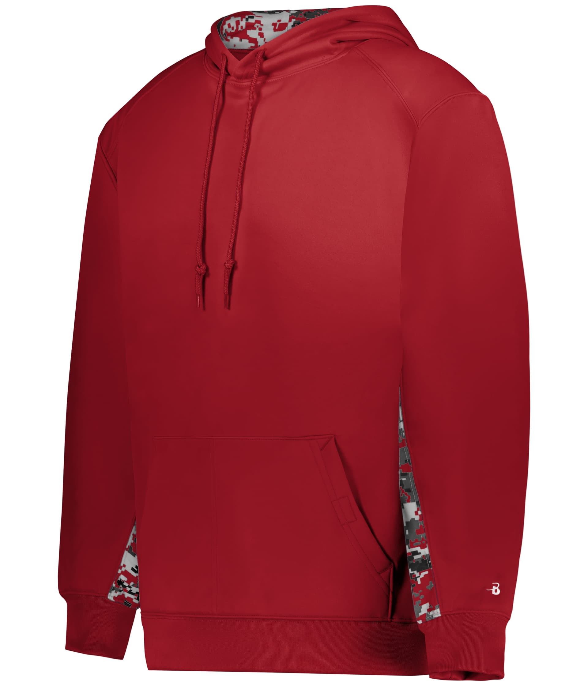 DIGITAL COLOR BLOCK HOODIE — image 1 of 1