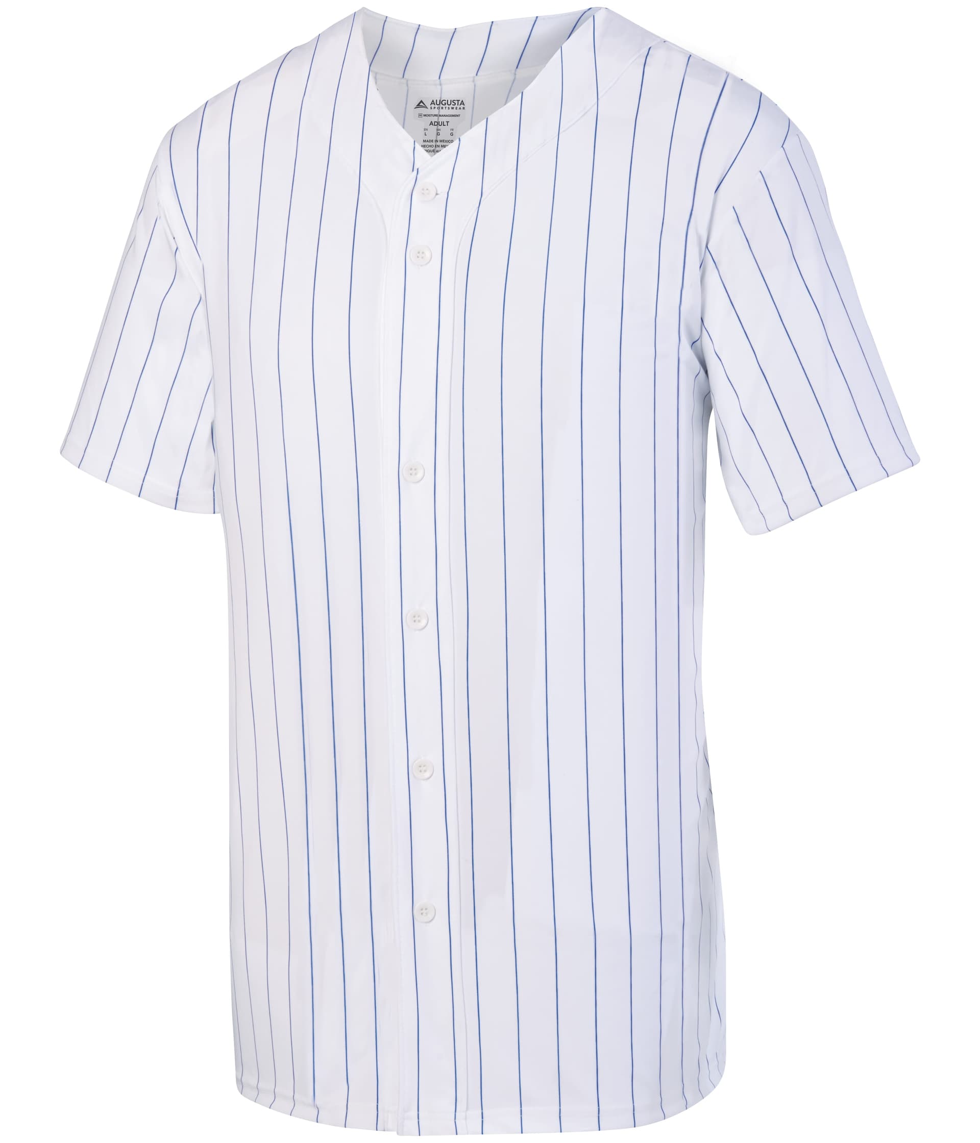 Youth Pinstripe Full-Button Jersey — image 1 of 1