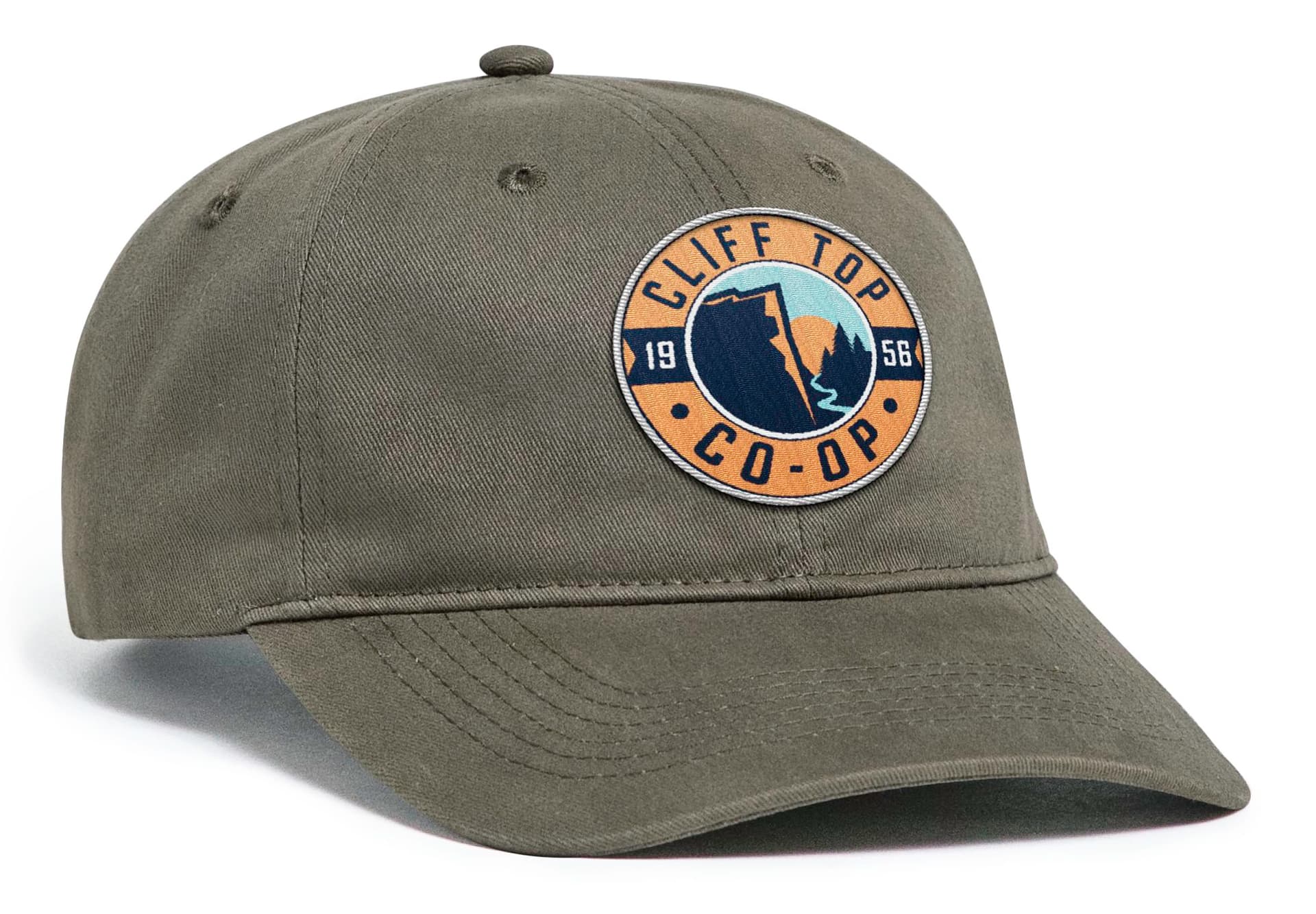 Brushed Cotton Twill Buckle Strap Adjustable Cap — image 1 of 1
