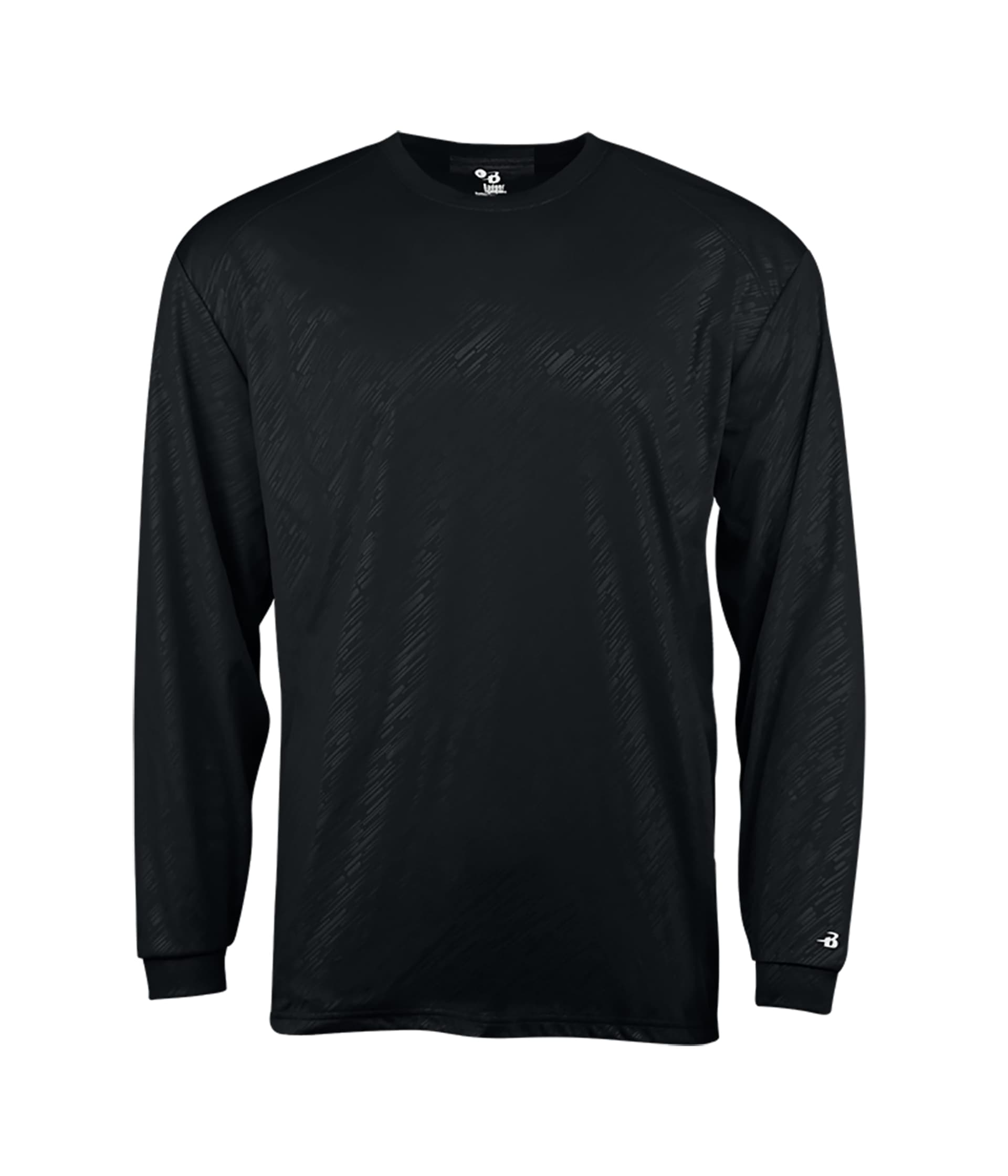 LINE EMBOSSED YOUTH L/S TEE — image 1 of 1