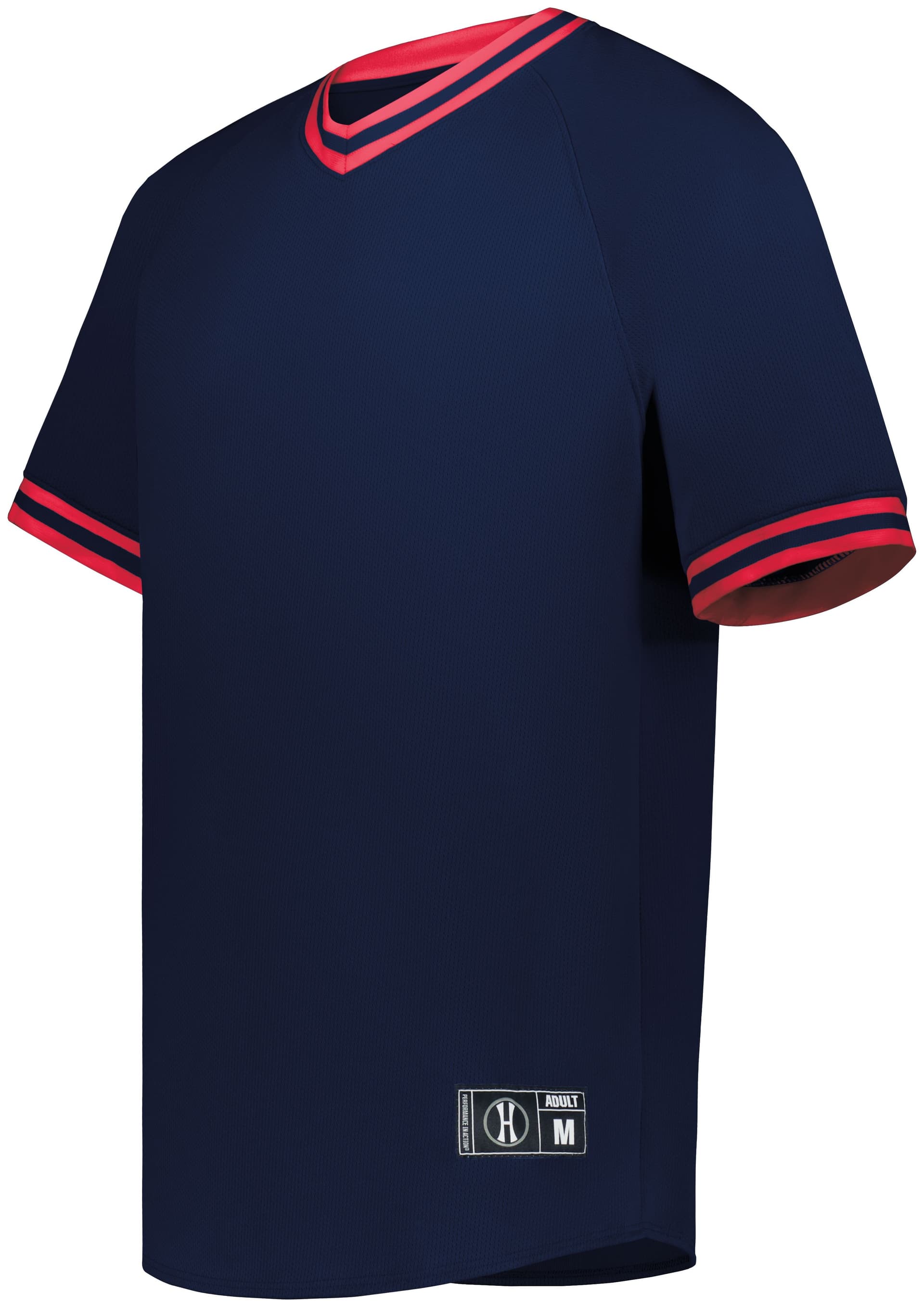 Retro V-Neck Baseball Jersey — image 1 of 1