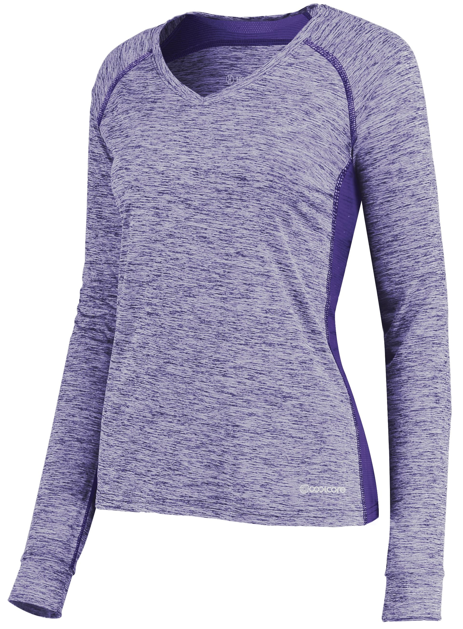 Ladies Electrify Long Sleeve Tee Powered by Coolcore — image 1 of 1