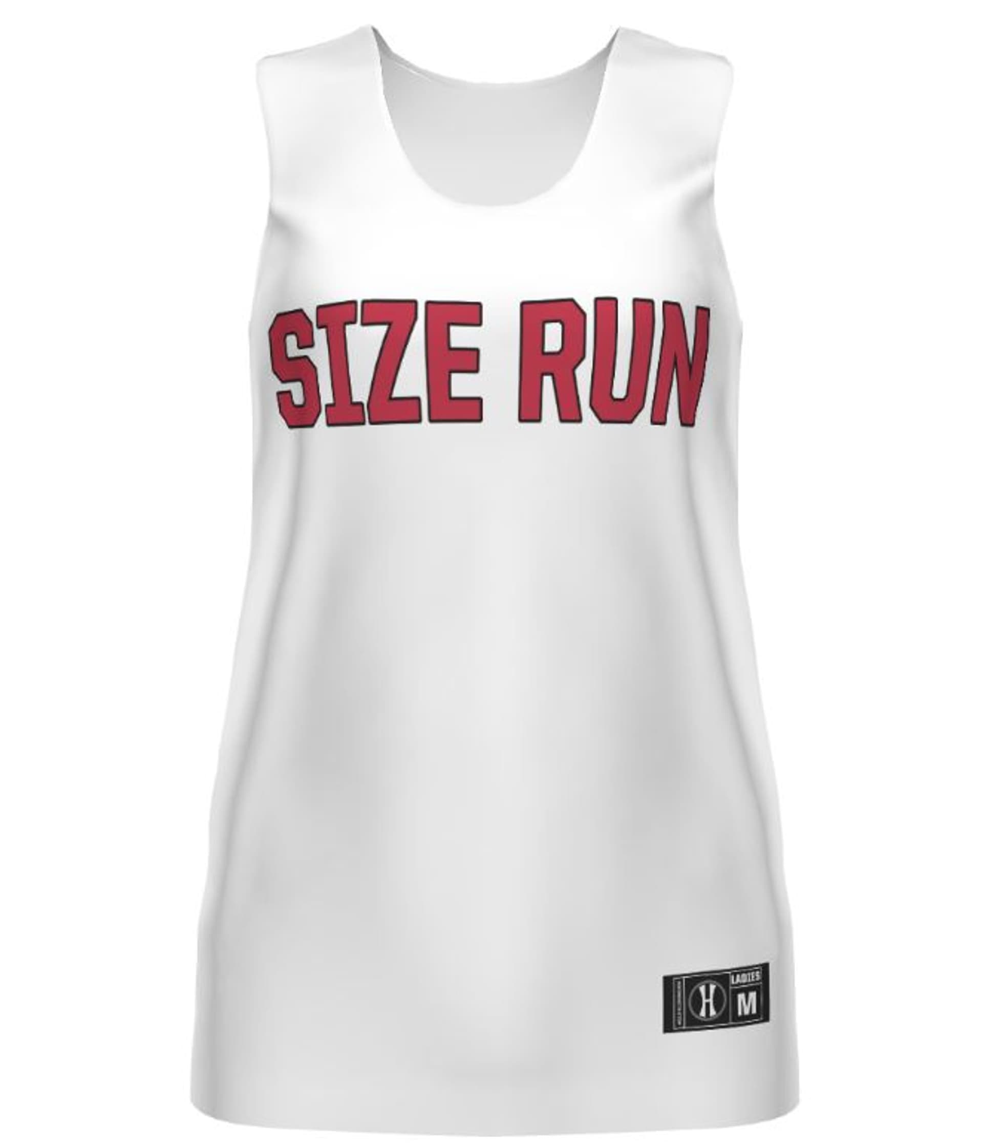 Ladies FreeStyle Sublimated Reversible Basketball Jersey — image 1 of 1