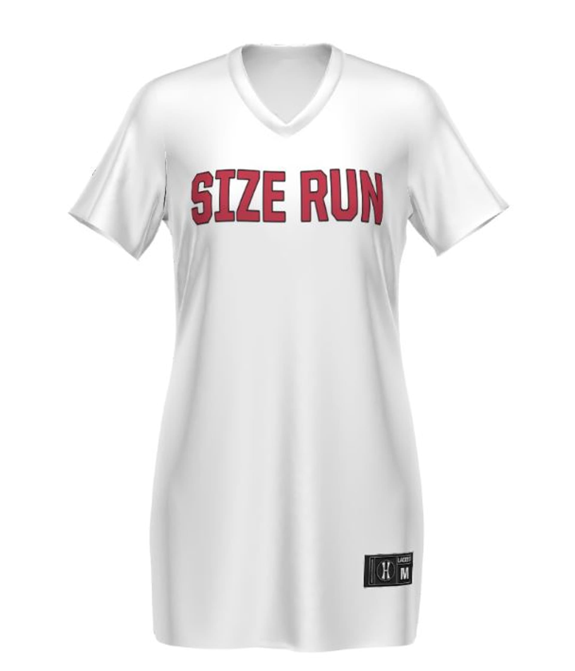 Ladies FreeStyle Sublimated Lightweight Reversible V-Neck Softball Jersey — image 1 of 1