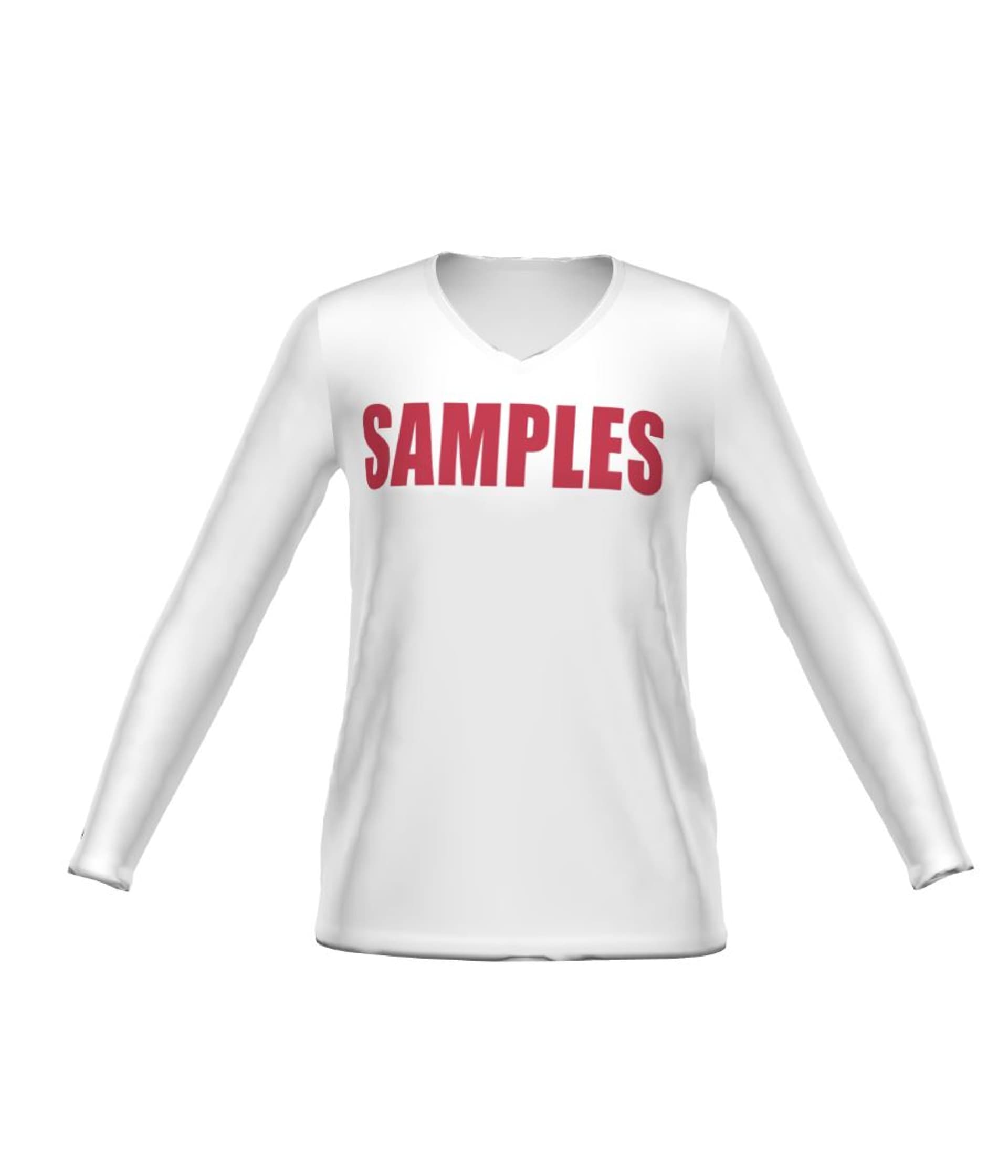 Ladies FreeStyle Sublimated Cotton-Touch Poly Long Sleeve Tee — image 1 of 1