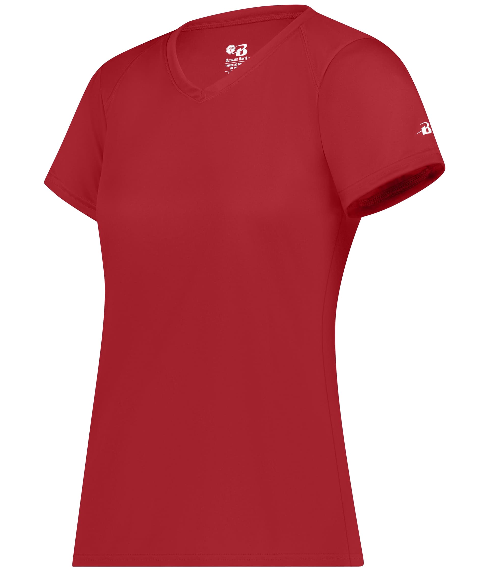 LADIES ULTIMATE SOFTLOCK V-NECK TEE — image 1 of 1
