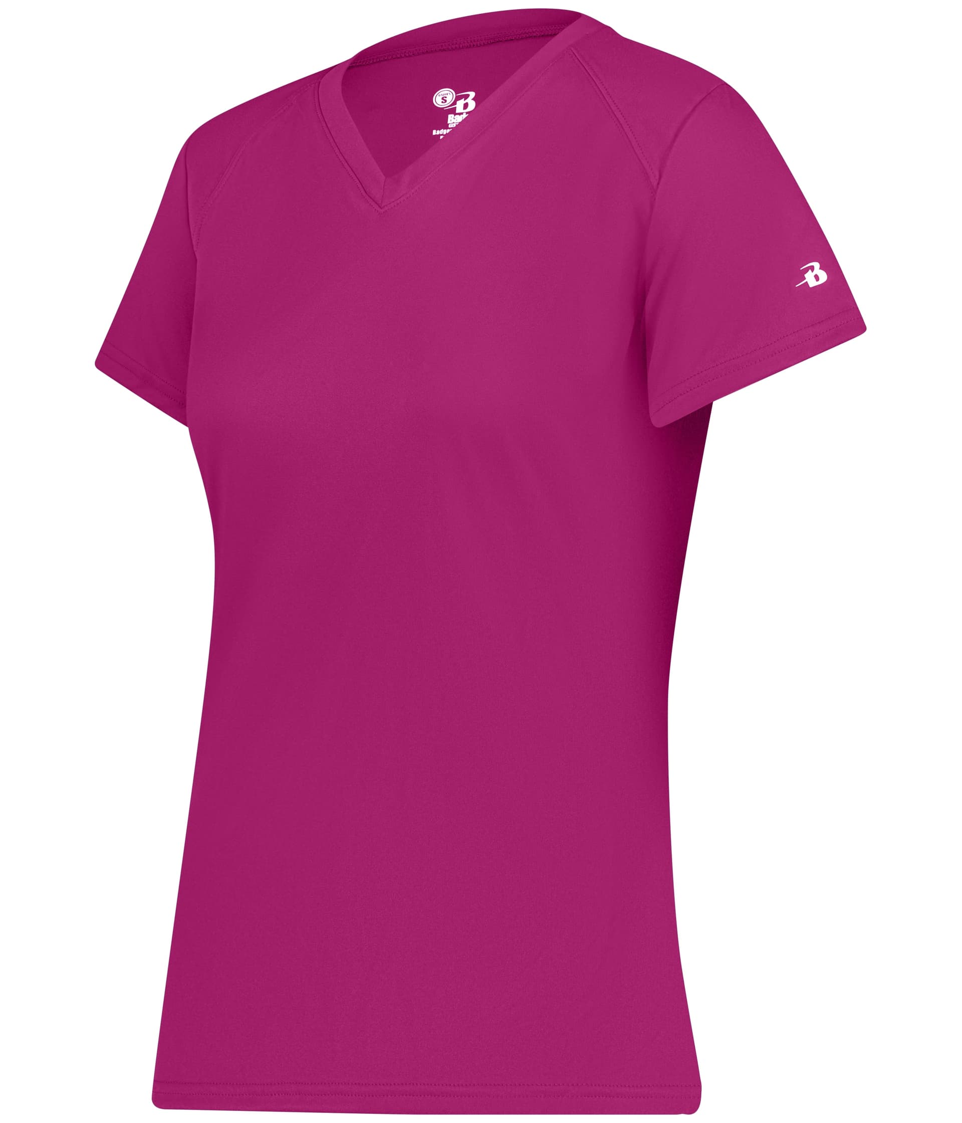 LADIES B-CORE V-NECK TEE — image 1 of 1