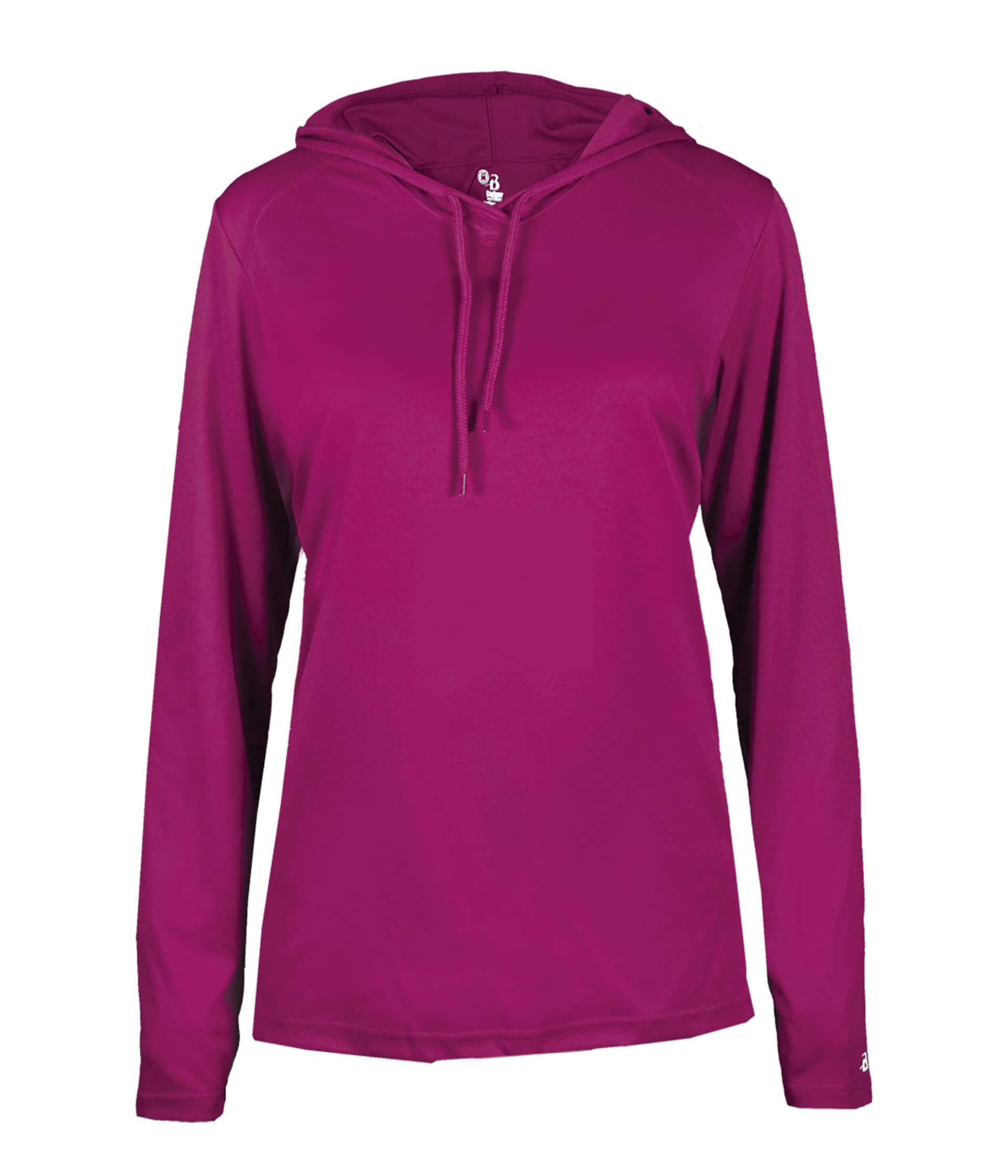 LADIES B-CORE LONG SLEEVE HOODIE — image 1 of 1
