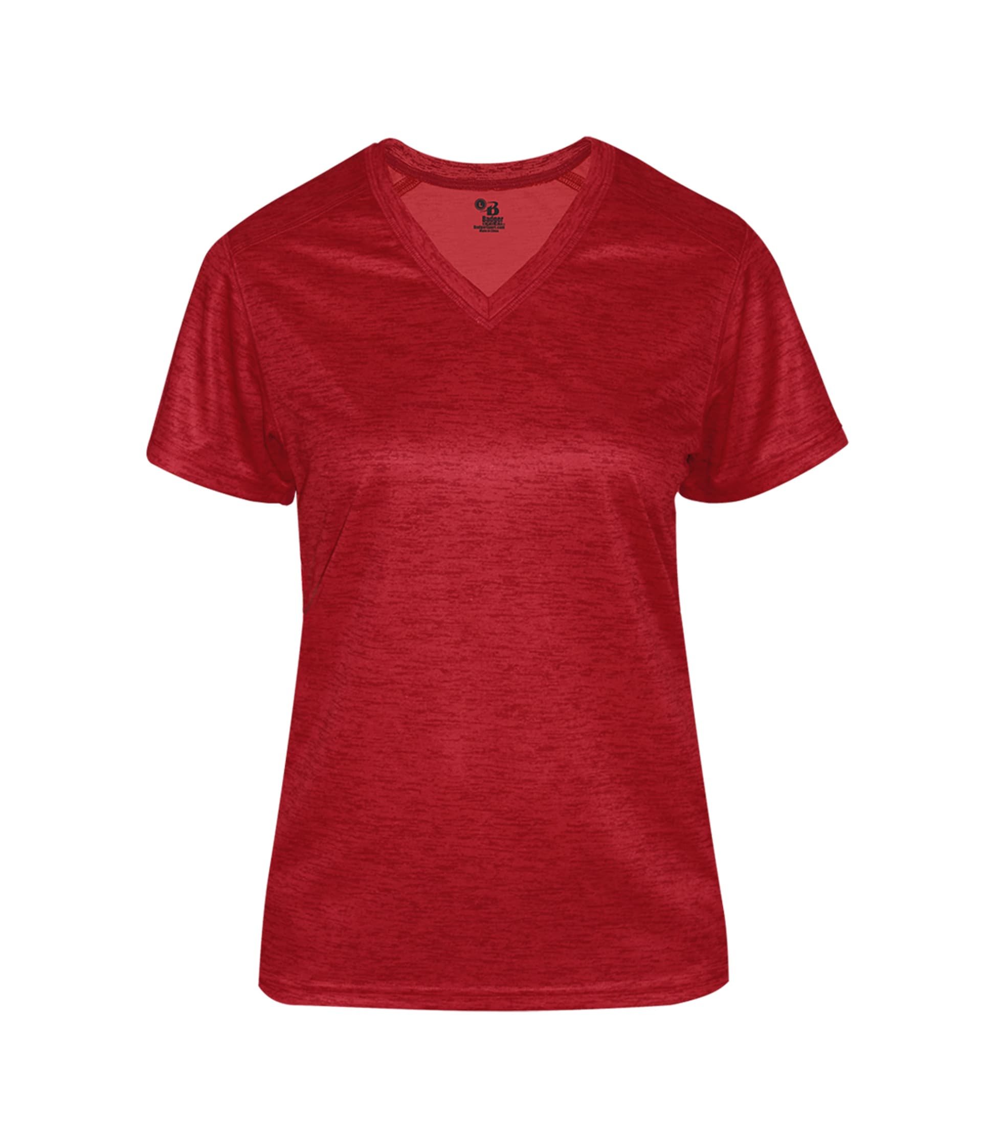 TONAL BLEND LADIES' V-NECK TEE — image 1 of 1