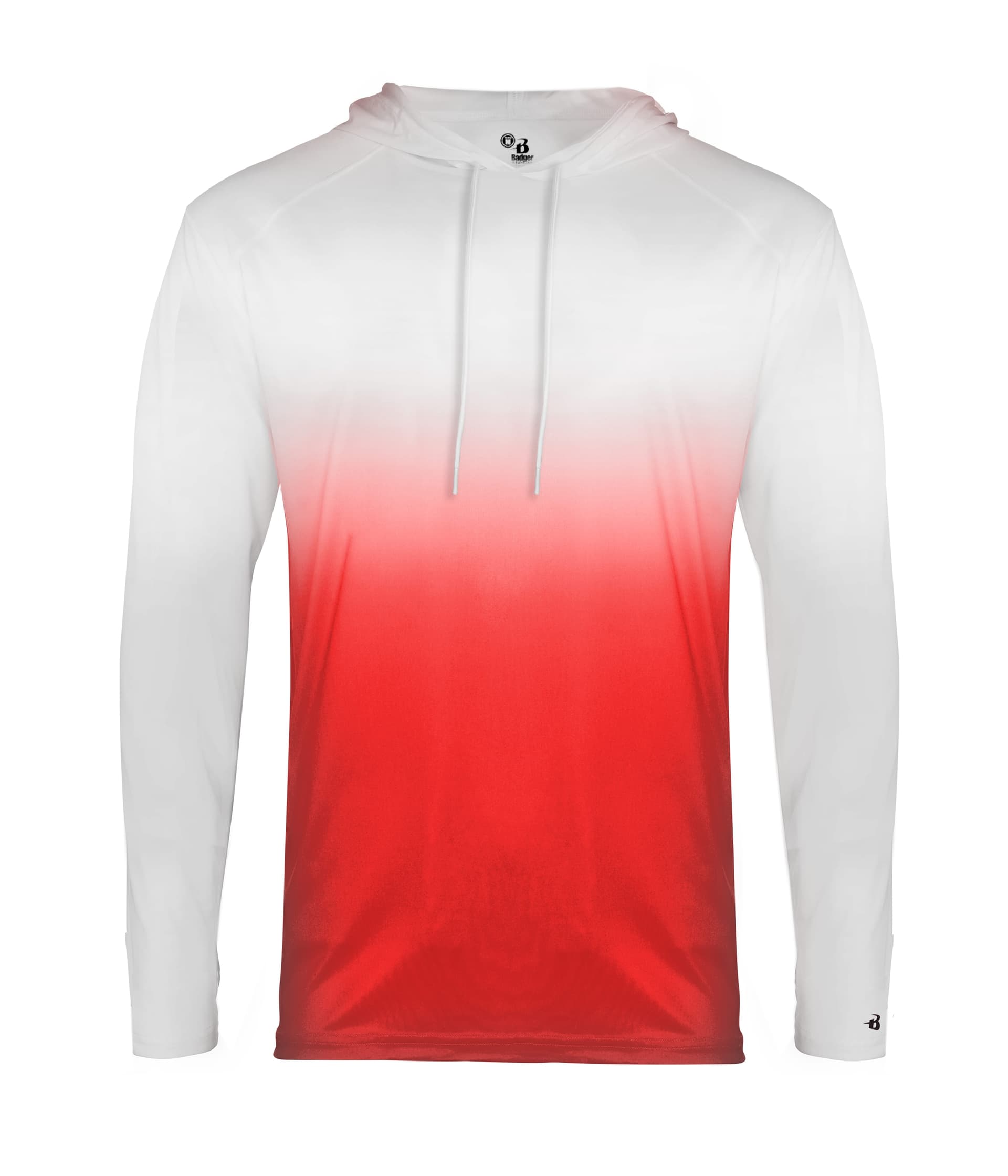 OMBRE HOOD TEE — image 1 of 1