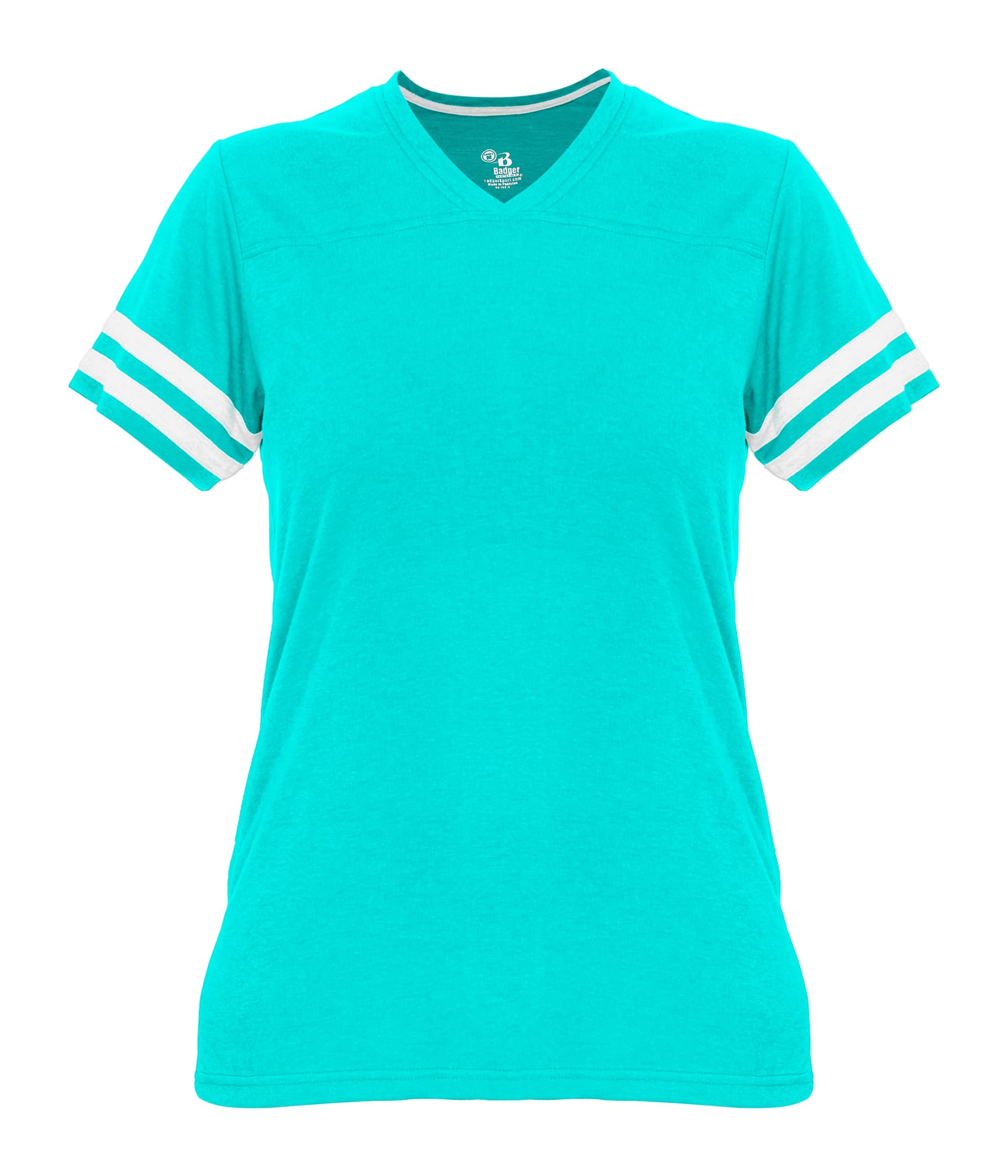 LADIES TRI-BLEND FAN TEE — image 1 of 1