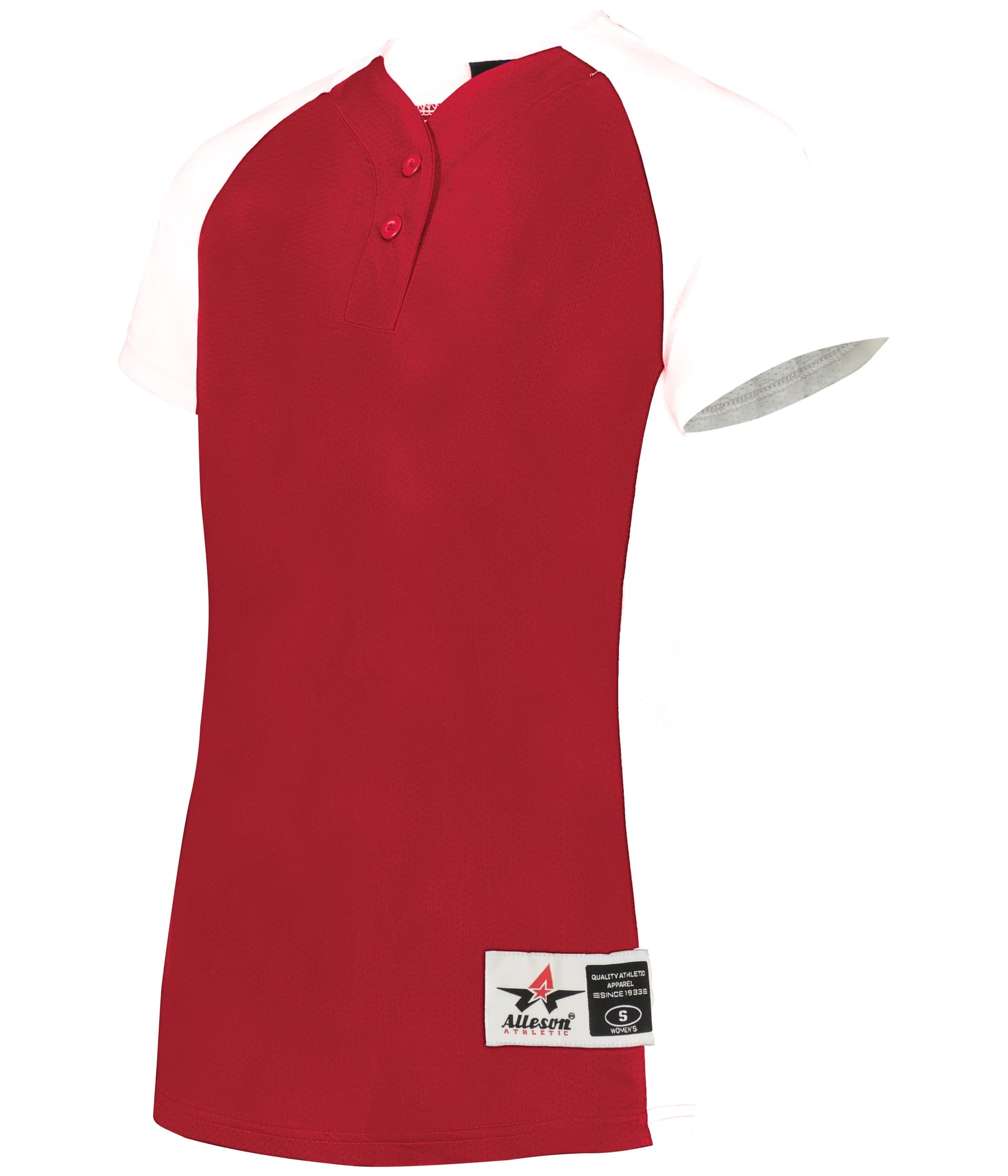 LADIES TWO-BUTTON SOFTBALL JERSEY — image 1 of 1