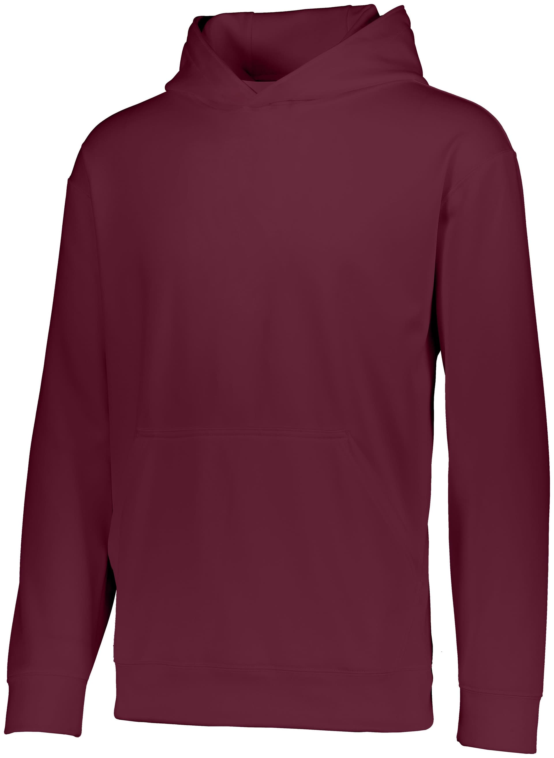 Youth Wicking Fleece Hoodie — image 1 of 1