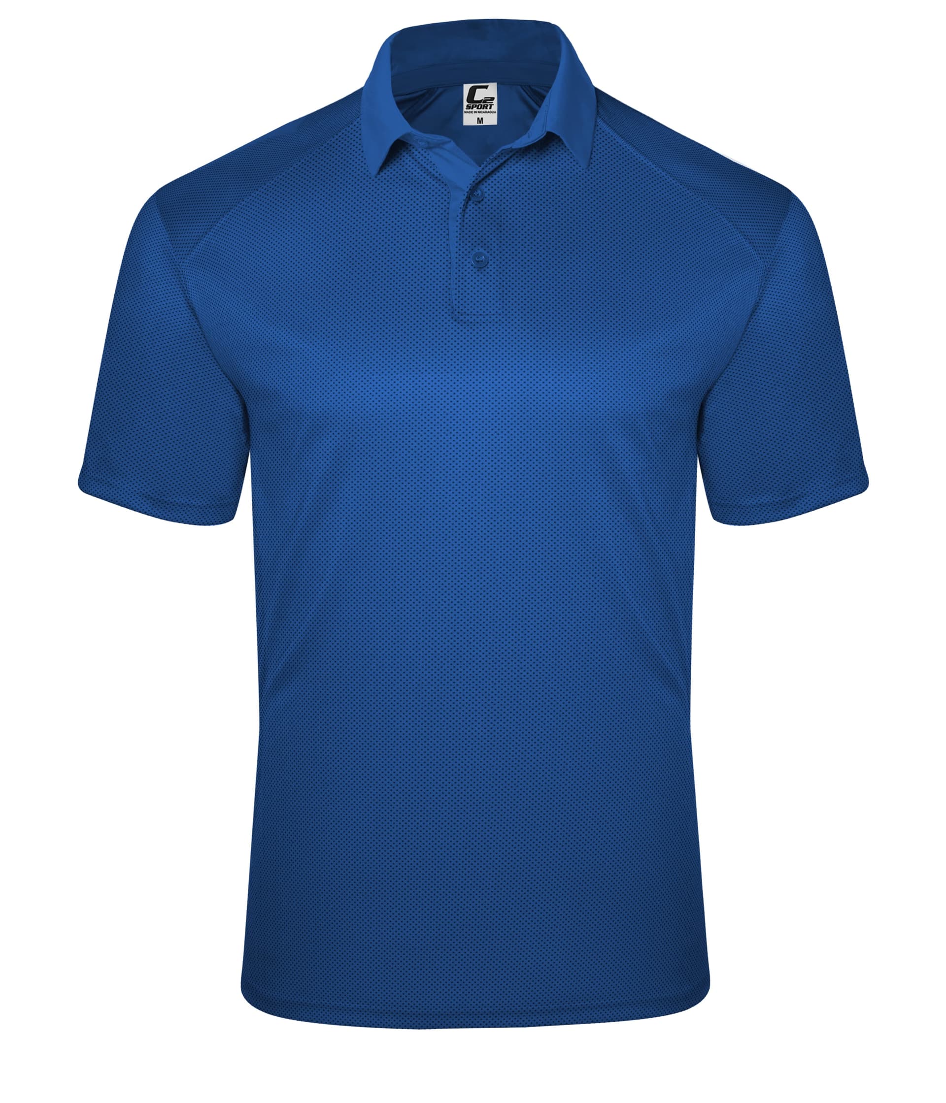 C2 MOCK MESH POLO — image 1 of 1