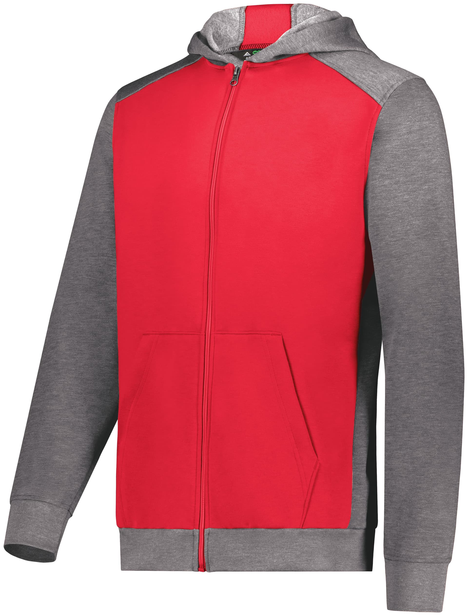 Youth Three-Season Fleece Full Zip Hoodie — image 1 of 1