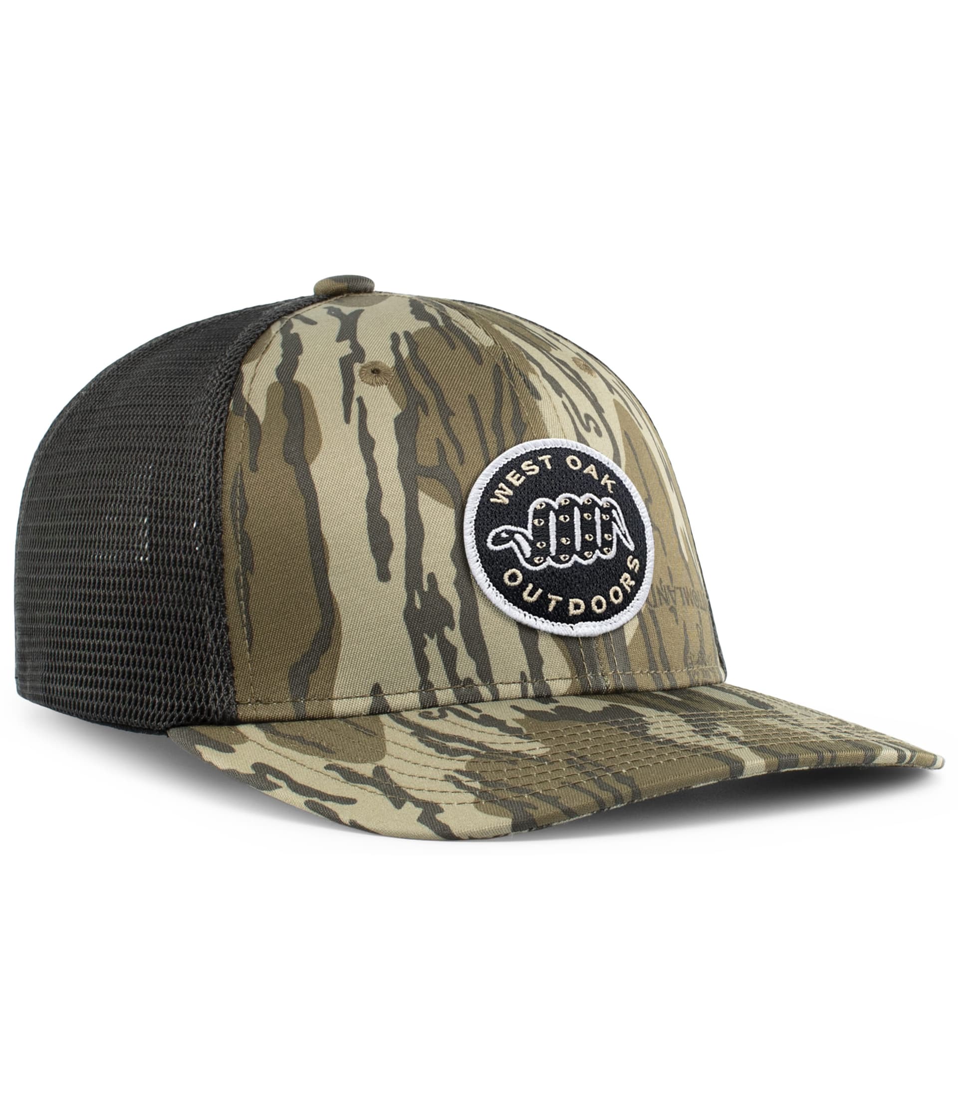 Mossy Oak Low-Profile Trucker PacFlex Cap — image 1 of 1