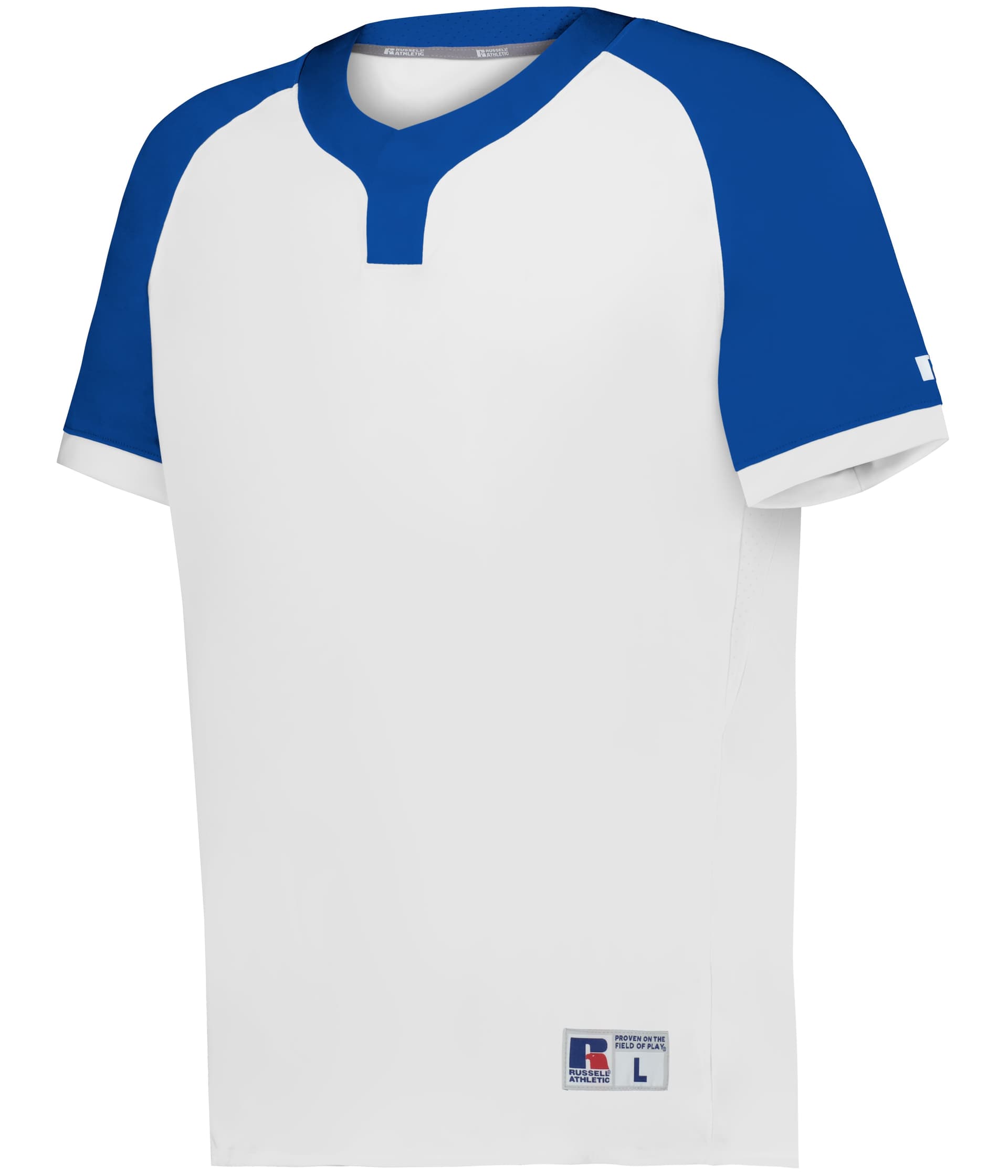 YOUTH BASELINE COVERED PLACKET BASEBALL JERSEY