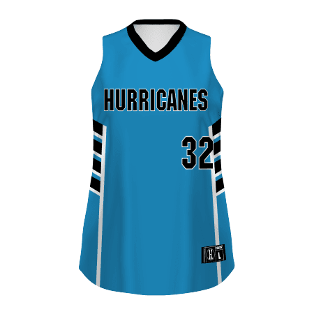 Girls FreeStyle Sublimated Pin-Dot Sleeveless Softball Jersey — image 1 of 1