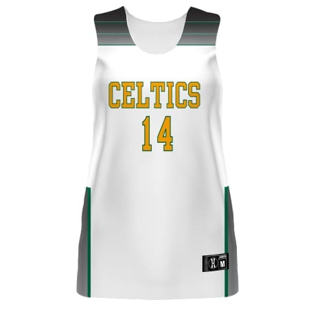 Ladies FreeStyle Sublimated Turbo Reversible Basketball Jersey — image 1 of 1