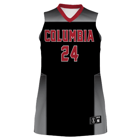 Ladies FreeStyle Sublimated 4-Way Stretch Racerback Basketball Jersey — image 1 of 1