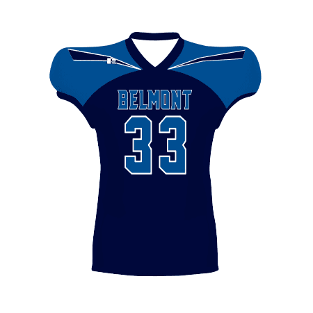 Youth FreeStyle Sublimated Waist Length Football Jersey — image 1 of 1