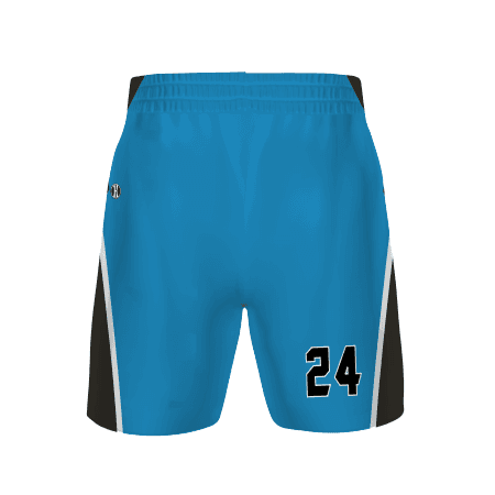 Ladies FreeStyle Sublimated 4-Way Stretch 7 Inch Basketball Shorts — image 1 of 1