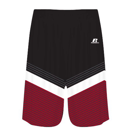 Ladies FreeStyle Sublimated 7 Inch Basketball Shorts — image 1 of 1