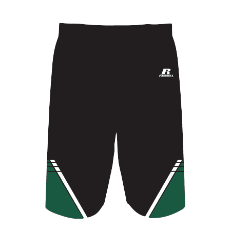 FreeStyle Sublimated Solid 8 Inch Basketball Shorts — image 1 of 1