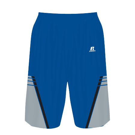 Ladies FreeStyle Sublimated Solid 7 Inch Basketball Shorts — image 1 of 1