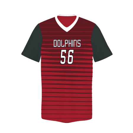 Youth FreeStyle Sublimated Reversible V-Neck Soccer Jersey — image 1 of 1
