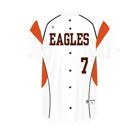Youth FreeStyle Sublimated Faux Full-Button Baseball Jersey — image 1 of 1