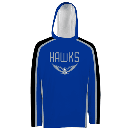 Youth FreeStyle Sublimated Cotton-Touch Poly Hoodie — image 1 of 1