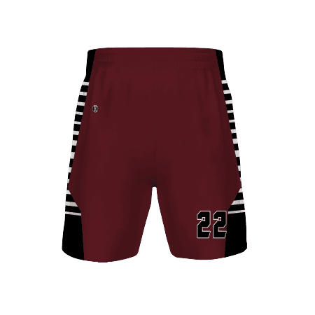 FreeStyle Sublimated 4-Way Stretch 8 Inch Basketball Shorts — image 1 of 1