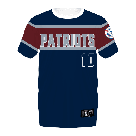 Babe Ruth Youth FreeStyle Sublimated Crew Neck Baseball Jersey — image 1 of 1