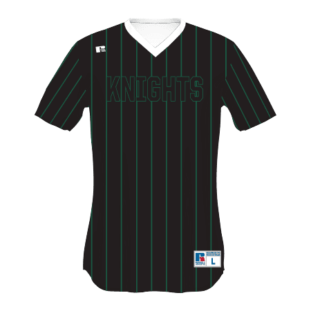 Youth FreeStyle Sublimated V-Neck Performance Mesh Baseball Jersey — image 1 of 1