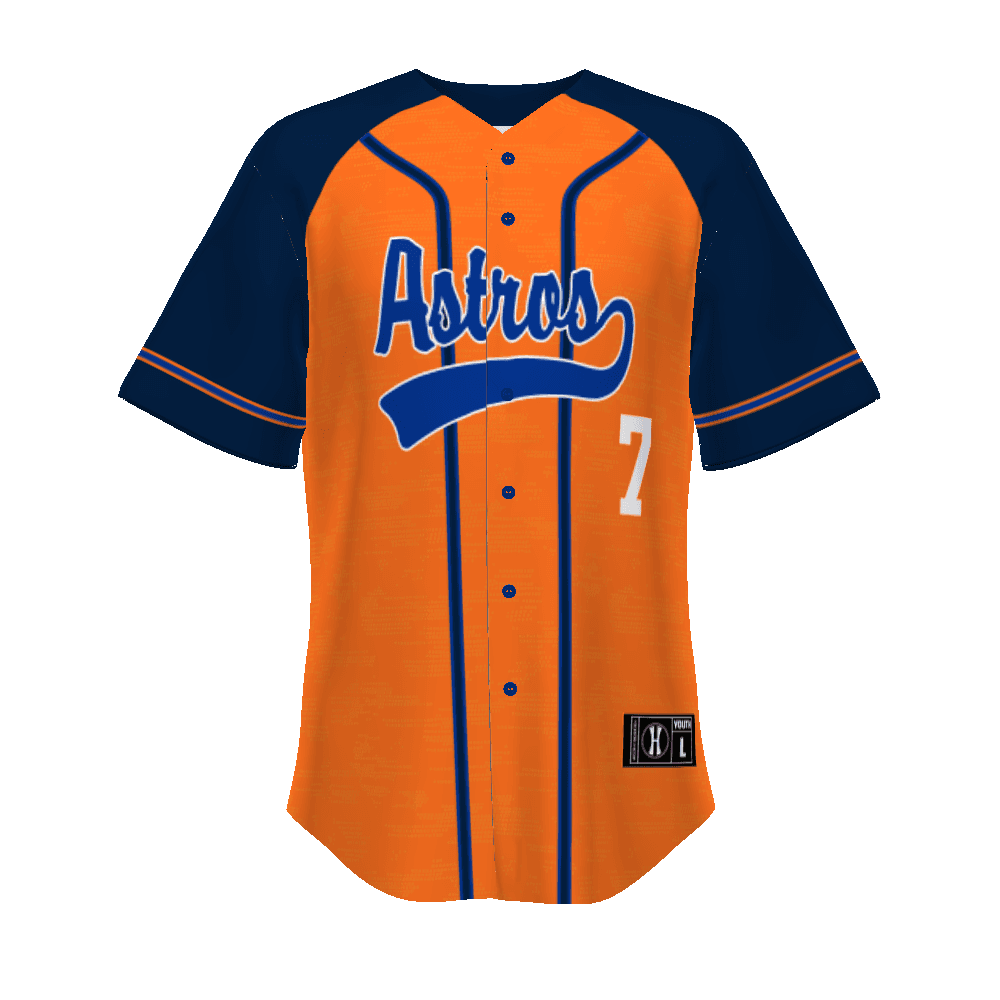 Youth FreeStyle Sublimated Turbo Full-Button Baseball Jersey (New Fit) — image 1 of 1