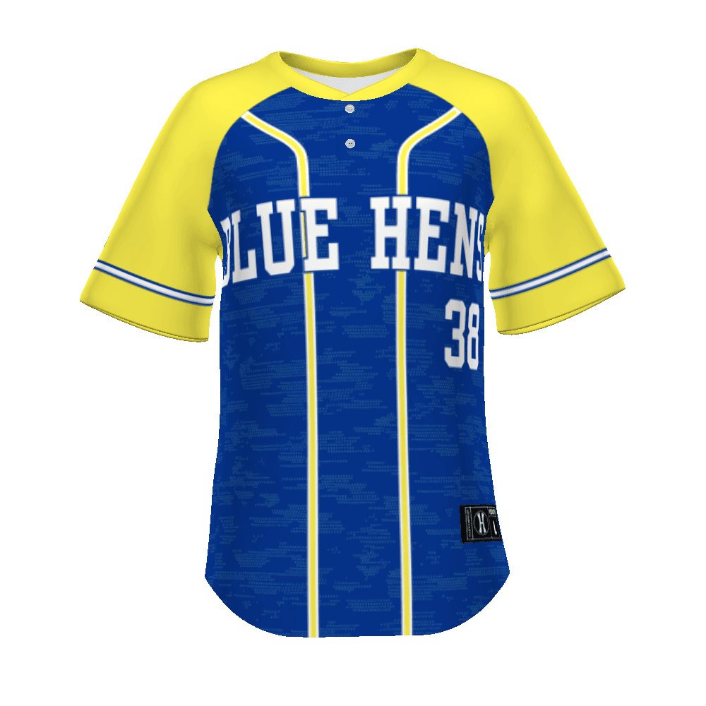 Youth FreeStyle Sublimated Turbo Lightweight Two-Button Baseball Jersey (New Fit) — image 1 of 1