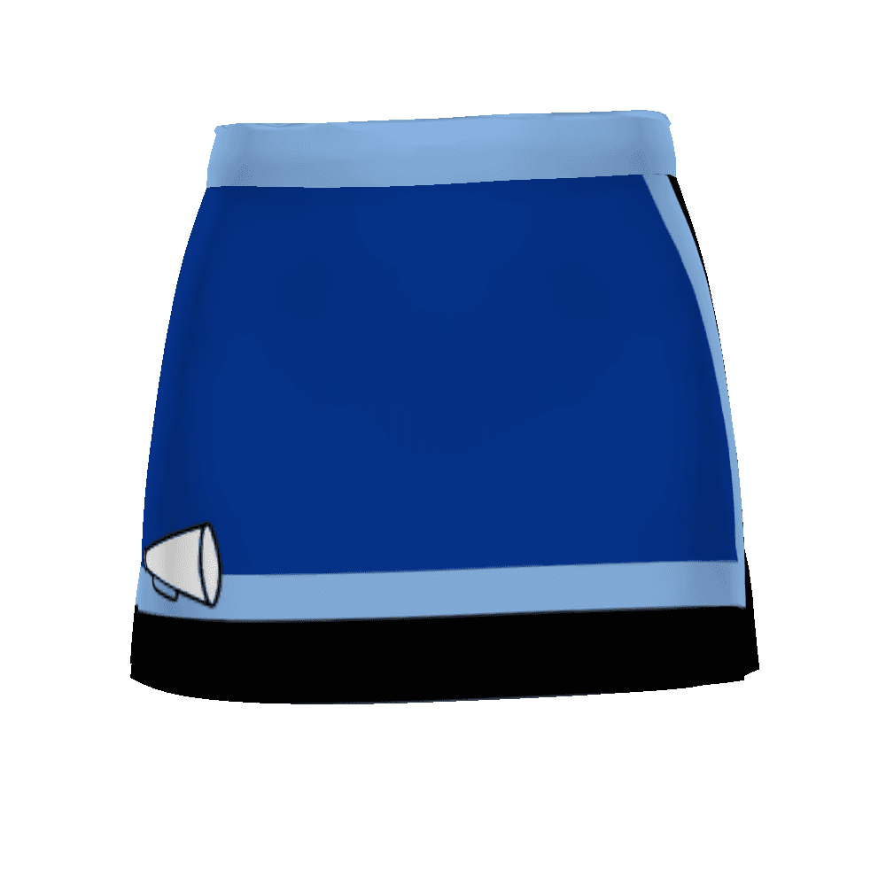 Girls FreeStyle Sublimated Cheer Skirt — image 1 of 1