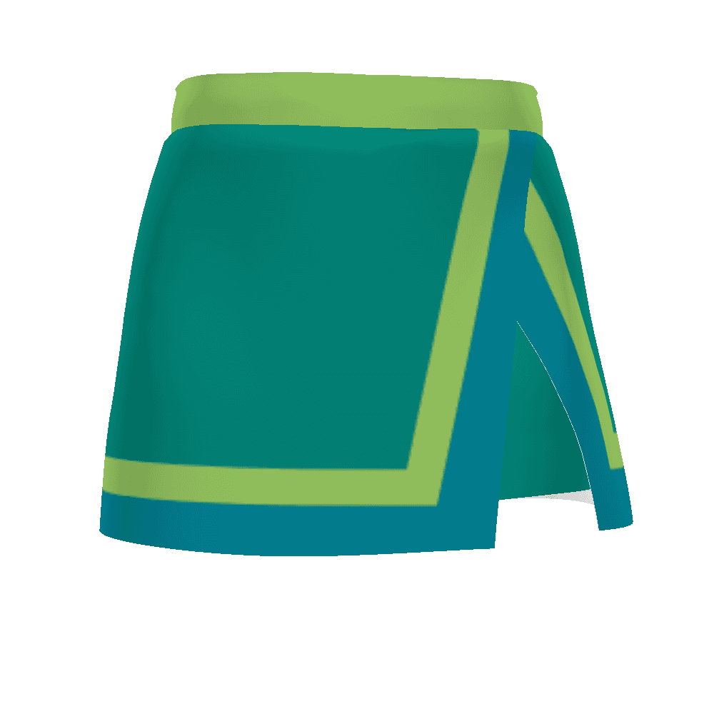 Girls FreeStyle Sublimated Cheer Skort — image 1 of 1
