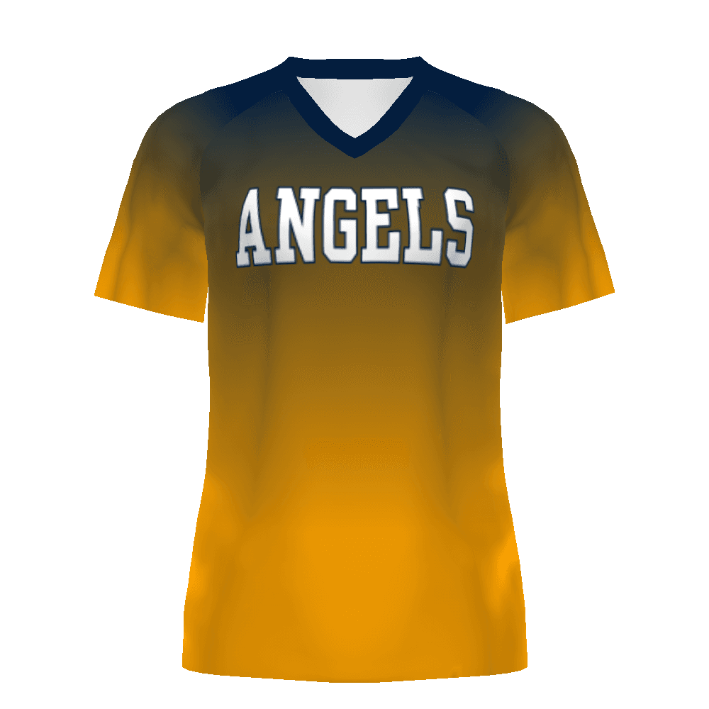 Ladies FreeStyle Sublimated Turbo Training Tee — image 1 of 1