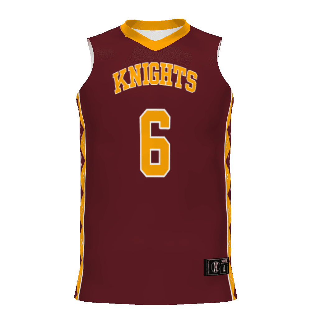 Youth FreeStyle Sublimated Turbo Lightweight Basketball Jersey — image 1 of 1