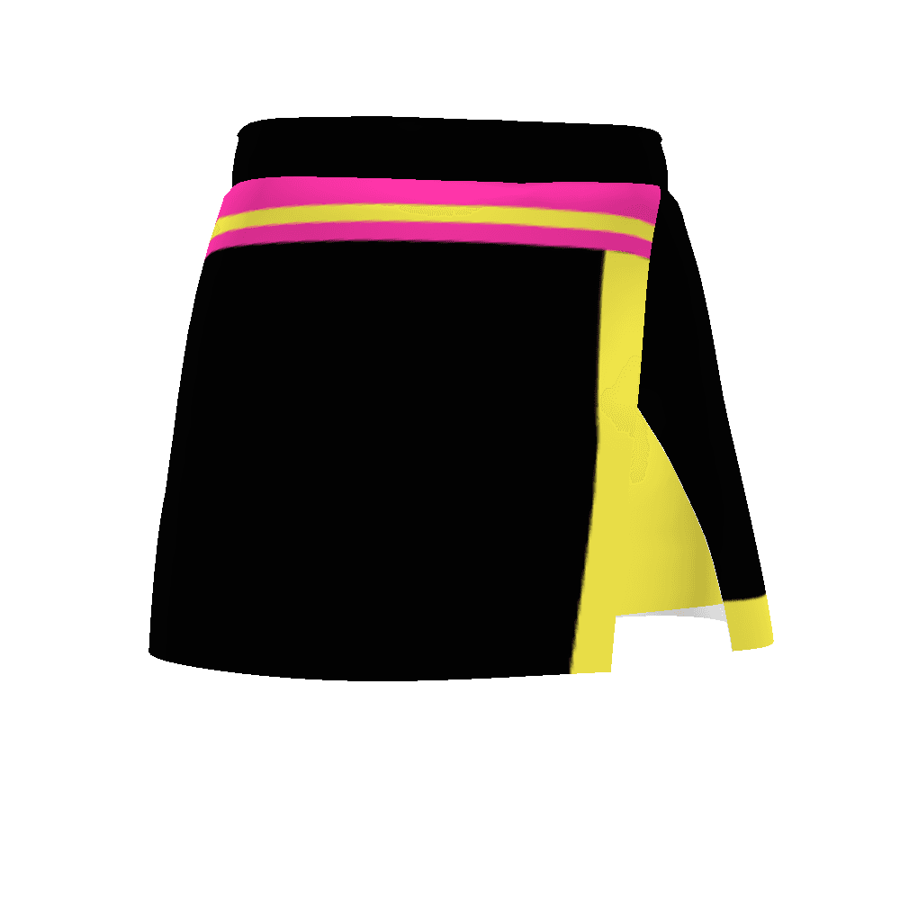 Ladies FreeStyle Sublimated Cheer Skort — image 1 of 1