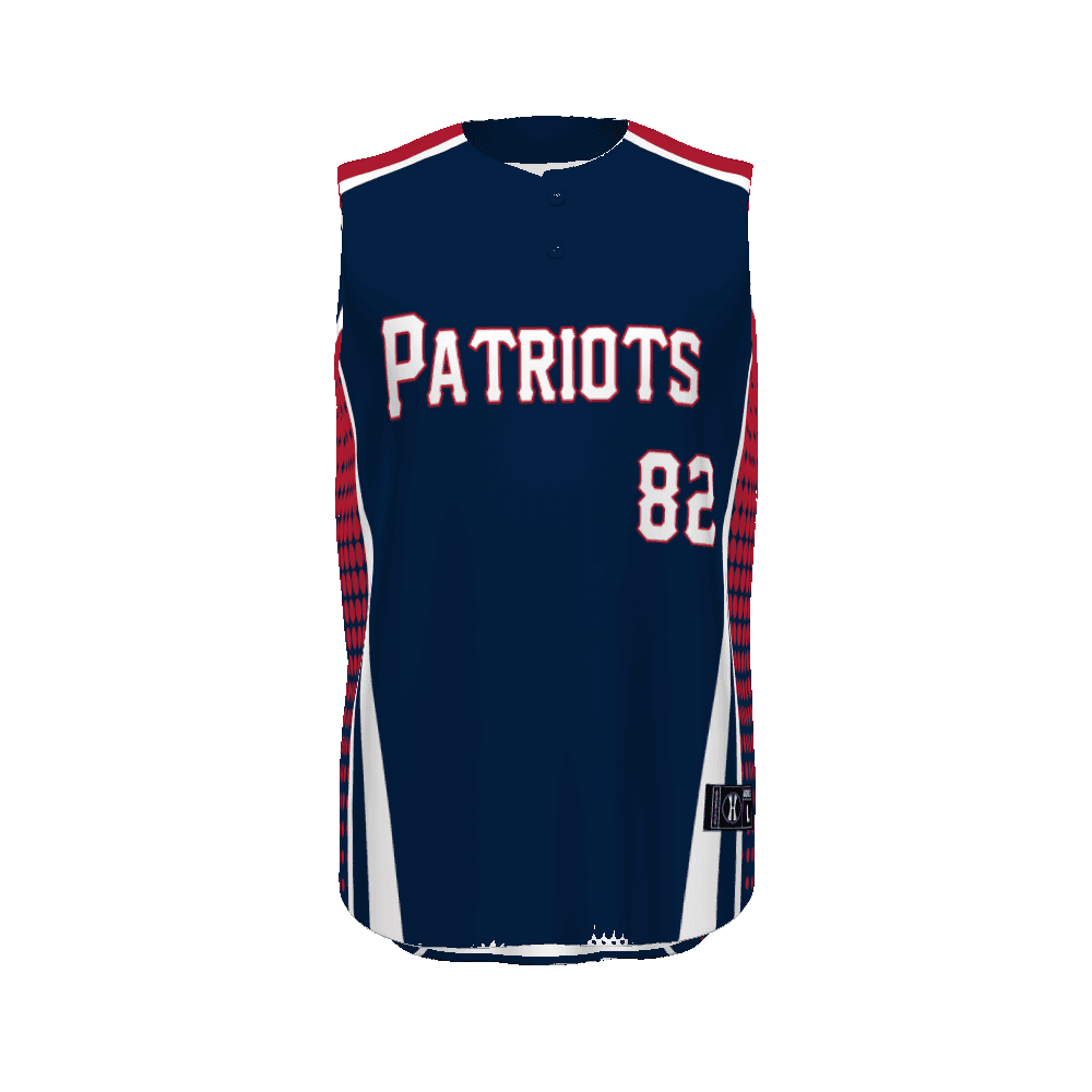 FreeStyle Sublimated Sleeveless Baseball Jersey — image 1 of 1