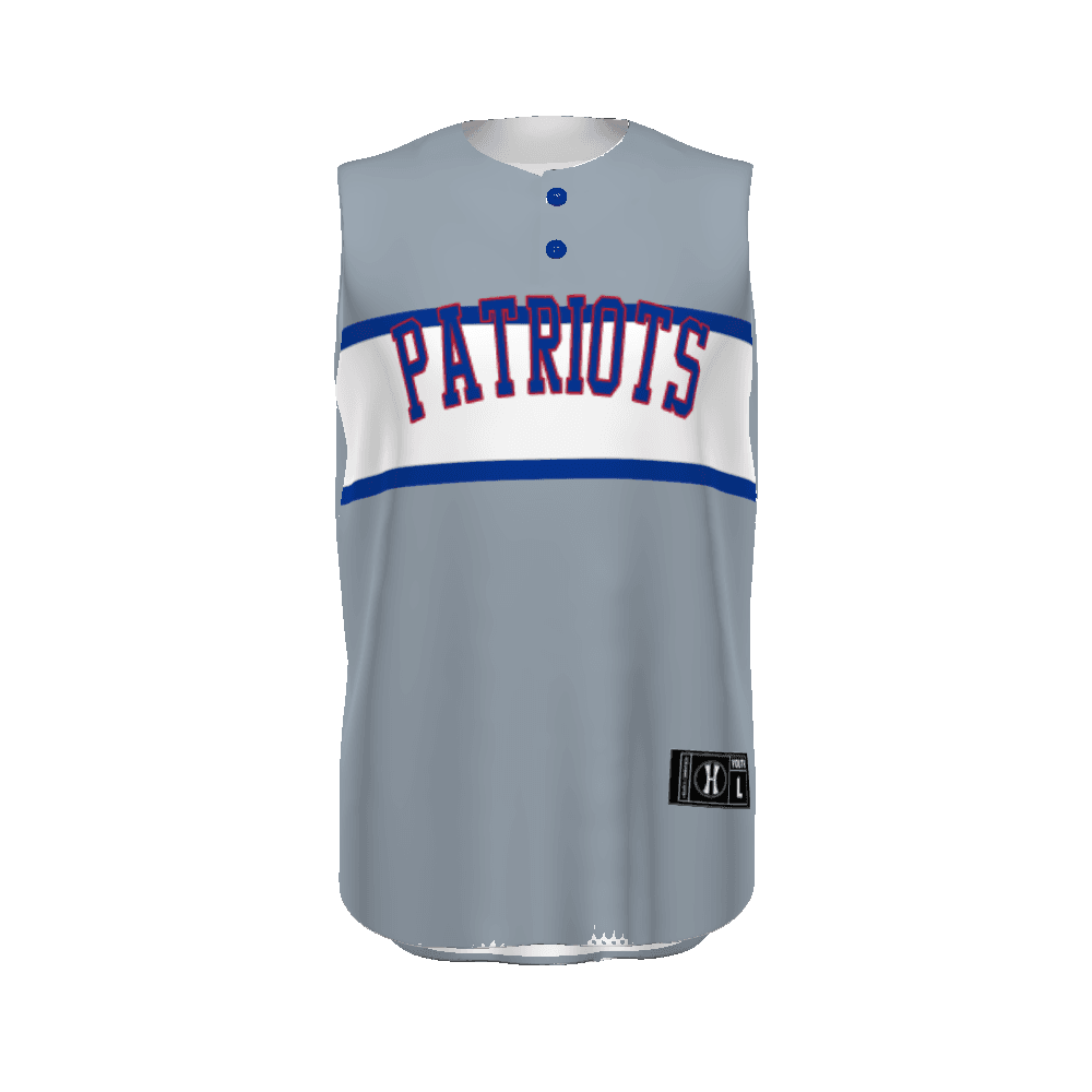 Youth FreeStyle Sublimated Sleeveless Baseball Jersey — image 1 of 1