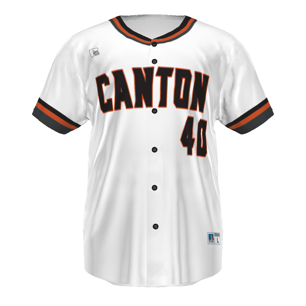 FreeStyle Sublimated Faux Full-Button Baseball Jersey — image 1 of 1