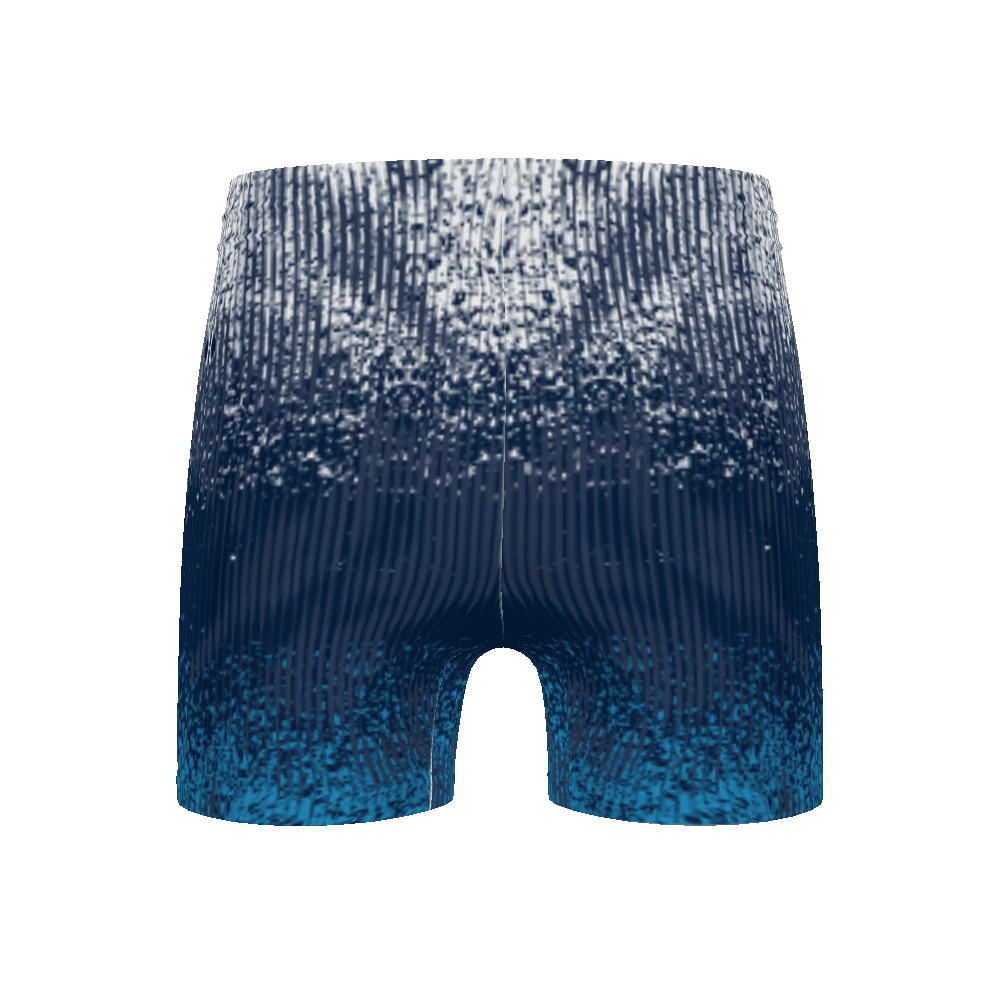 Ladies FreeStyle Sublimated Fitted Track Shorts — image 1 of 1
