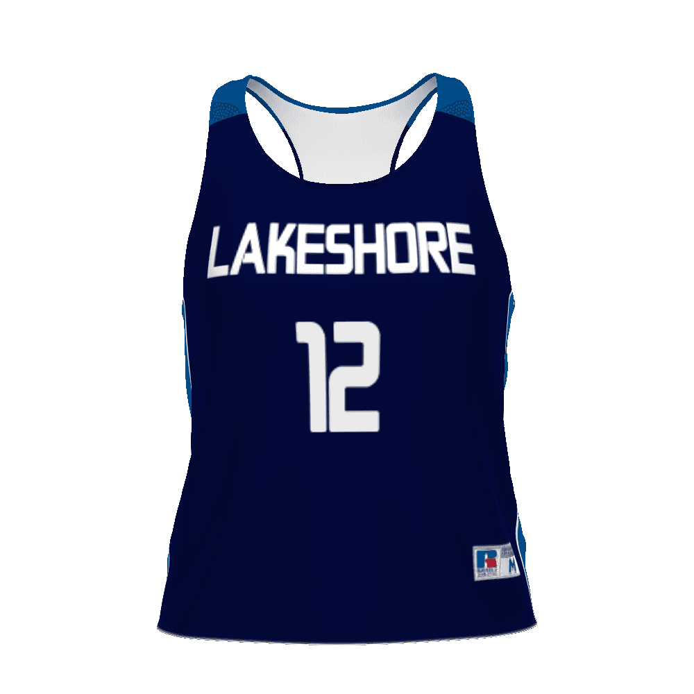 Ladies FreeStyle Sublimated Reversible Lacrosse Pinnie — image 1 of 1